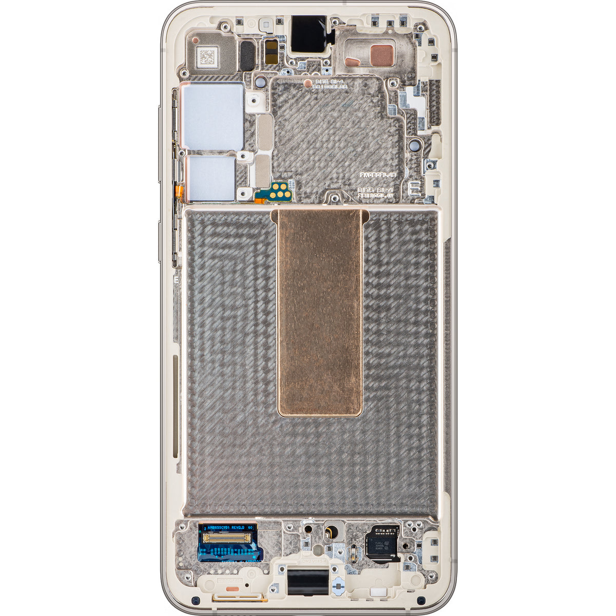 Samsung Galaxy S23+ S916 Touchscreen Display with Frame, White (Cream), Service Pack GH82-30476B