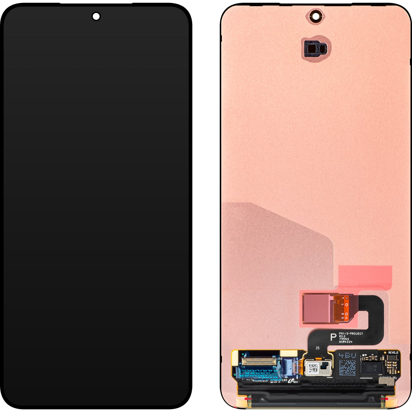 Wyświetlacz z ekranem dotykowym Samsung Galaxy S25 S931, zestaw serwisowy GH82-36327A