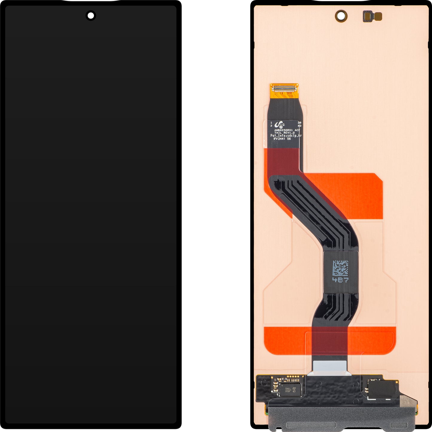Wyświetlacz z ekranem dotykowym Samsung Galaxy Z Fold6 F956, Sub Outer, Service Pack GH82-35047A