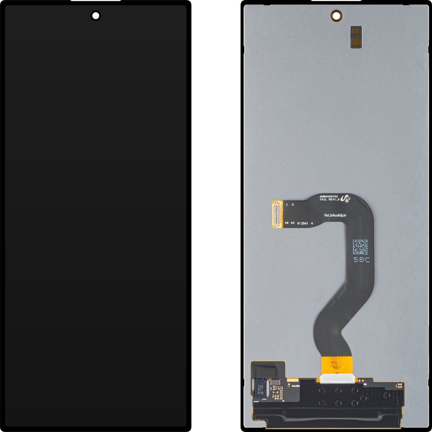 Wyświetlacz z ekranem dotykowym Samsung Galaxy Z Fold7 F966, Sub Outer, Service Pack GH82-37544A