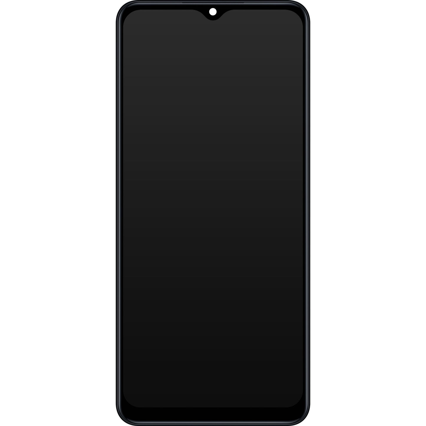 Wyświetlacz z ekranem dotykowym Samsung Galaxy M12 M127, z ramką, czarny, zamiennik GH82-25042A