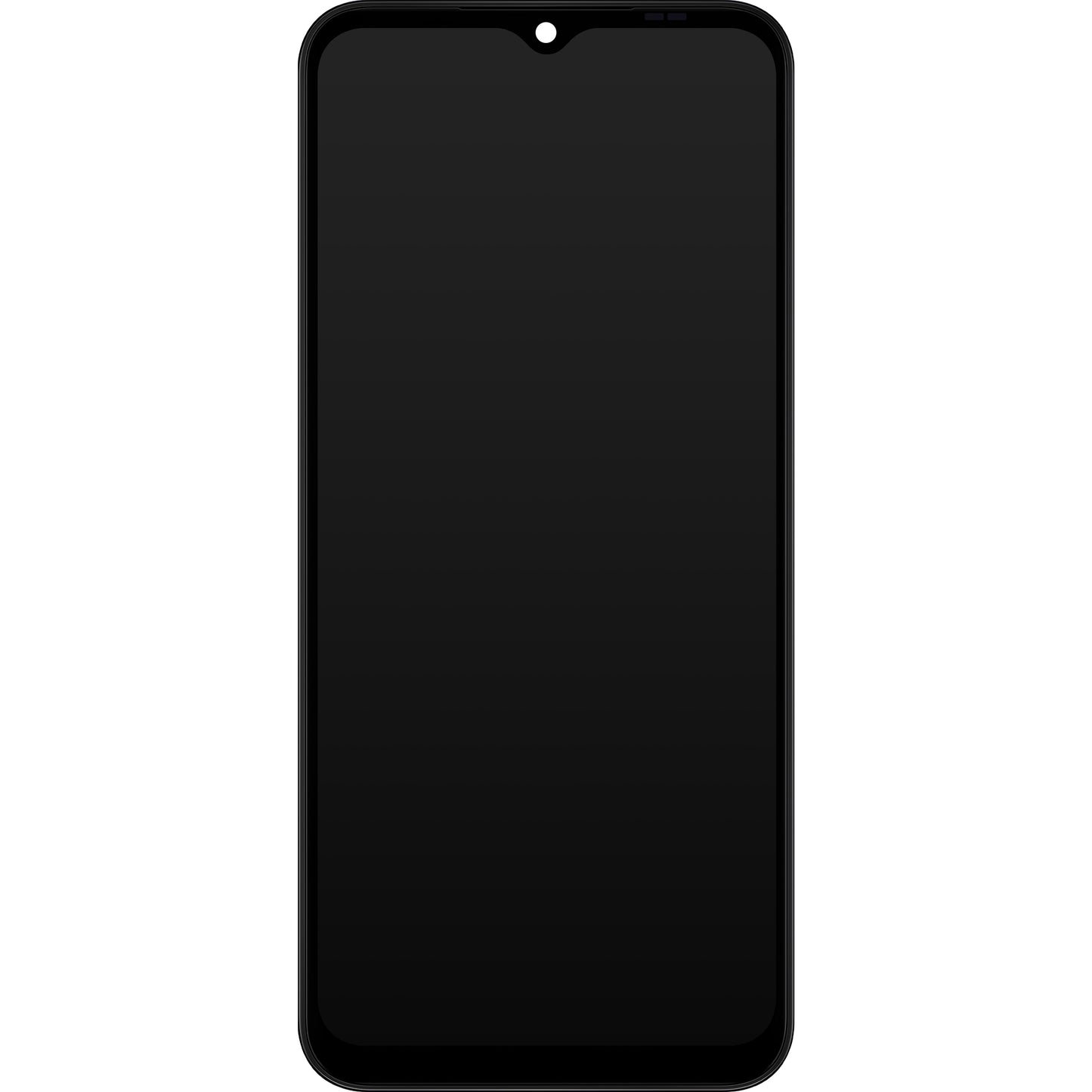 Wyświetlacz dotykowy Samsung Galaxy A14 A145, z ramką, wersja europejska, czarny, Service Pack GH81-23540A