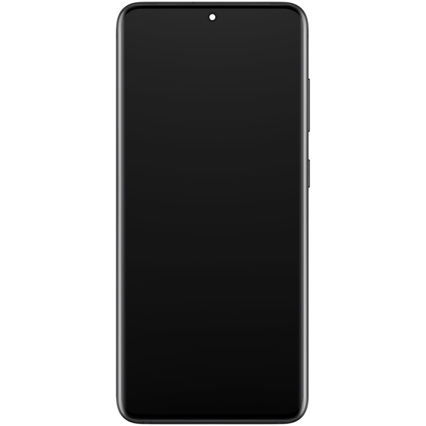 Wyświetlacz dotykowy Samsung Galaxy S20+ 5G G986 / S20+ G985, z ramką, czarny, Service Pack GH82-31441A