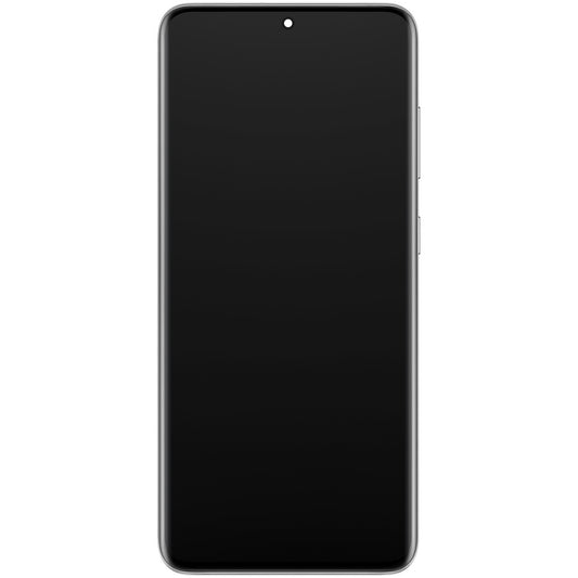 Wyświetlacz dotykowy Samsung Galaxy S20 5G G981 / S20 G980, z ramką, czarny (Cosmic Grey), Service Pack GH82-31432A