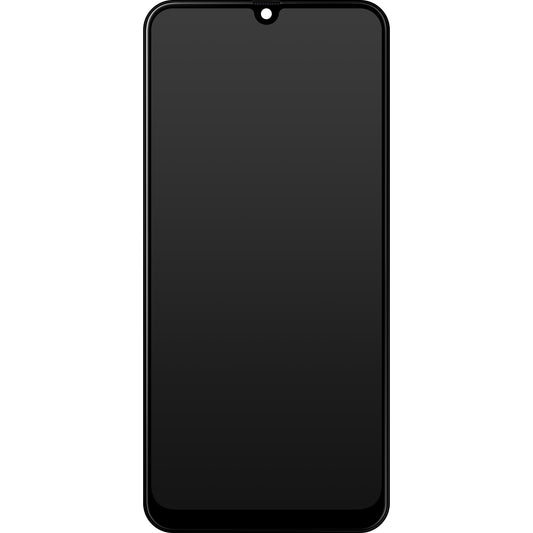 Wyświetlacz dotykowy Samsung Galaxy M30 M305, z ramką, czarny, Service Pack GH82-19347A