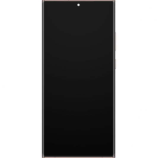 Samsung Galaxy Note 20 Ultra 5G N986 / Note 20 Ultra N985 Wyświetlacz dotykowy z ramką, Mystic Bronze, Service Pack GH82-31453D
