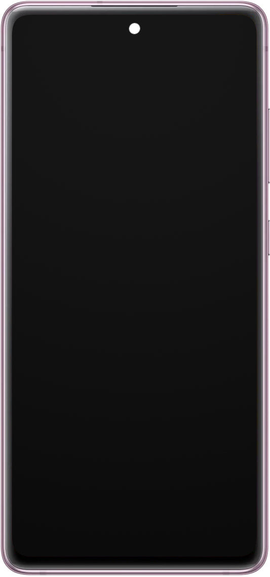 Wyświetlacz z ekranem dotykowym Samsung Galaxy S20 FE G780, z ramką, fioletowy, Swap GH82-24219C