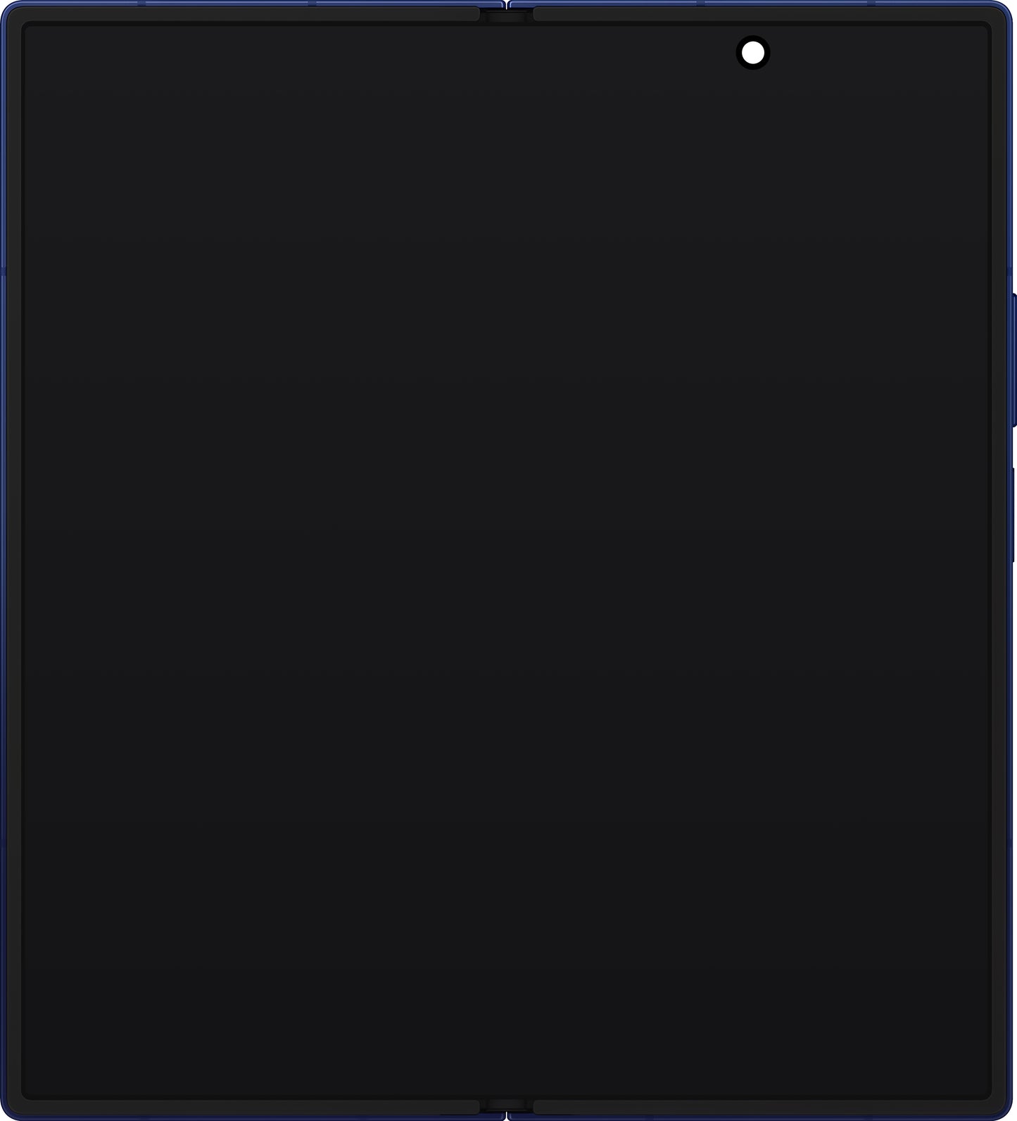Wyświetlacz z ekranem dotykowym Samsung Galaxy Z Fold7 F966, z ramką, podzespołem wewnętrznym, niebieski (Blue Shadow), Service Pack GH82-37548B