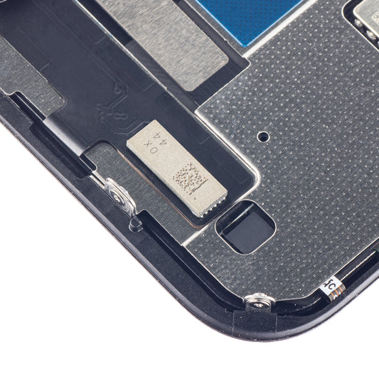 Wyświetlacz dotykowy ZY do Apple iPhone 11, z ramką, ruchomy układ scalony LCD, czarny