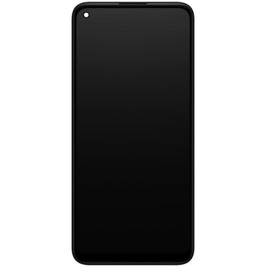 Wyświetlacz z ekranem dotykowym Samsung Galaxy A11 A115, z ramką, czarny, Service Pack GH81-18760A