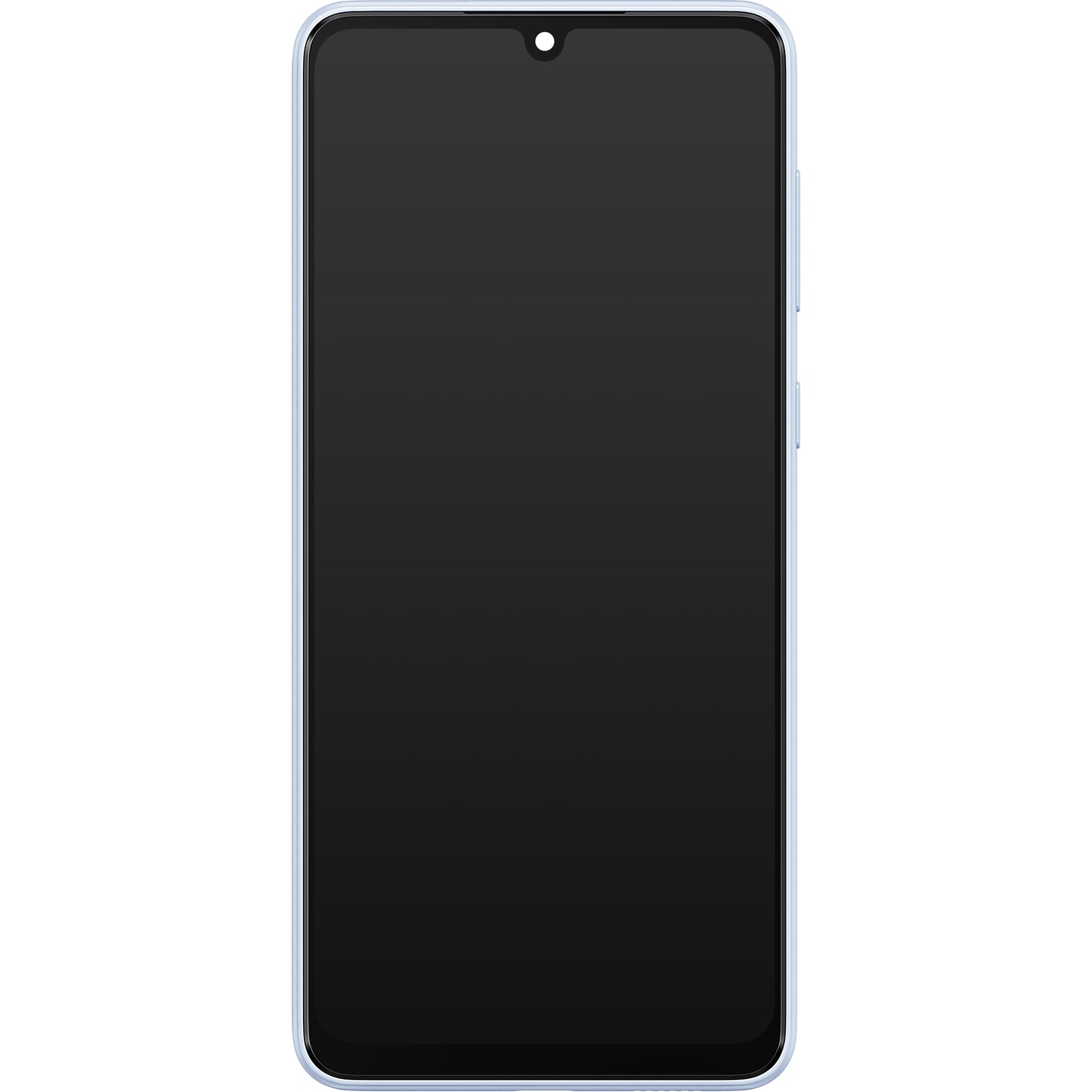 Wyświetlacz dotykowy Samsung Galaxy A33 5G A336, z ramką, niebieski, Service Pack GH82-28143C