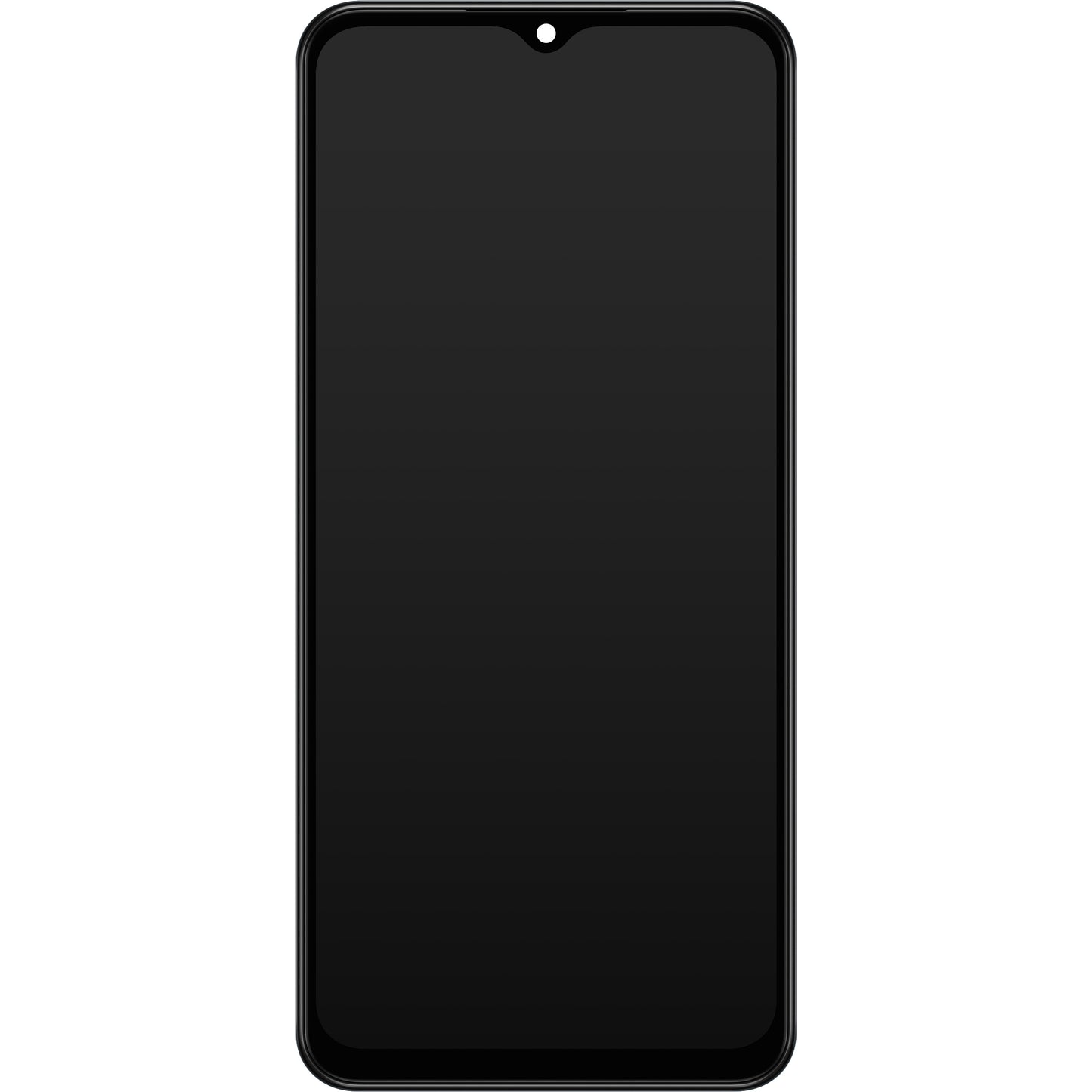 Wyświetlacz dotykowy Samsung Galaxy M13 M135, z ramką, czarny, Service Pack GH82-29132A