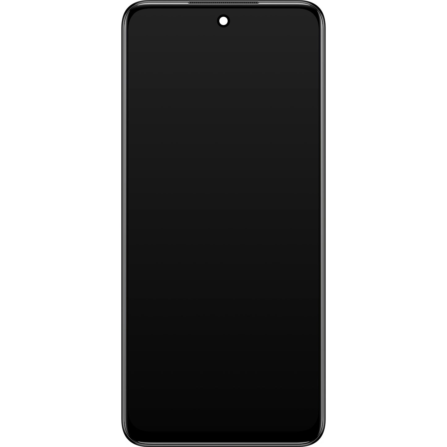 Wyświetlacz dotykowy Xiaomi Redmi Note 10 5G, z ramką, szary, Service Pack 5600020K1900