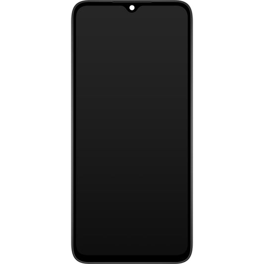 Xiaomi Redmi Redmi 9C NFC / 9C / 9A Wyświetlacz dotykowy z ramką, czarny, Service Pack 5600070C3L00