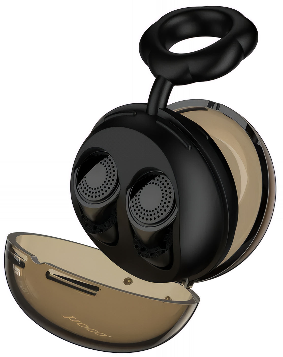 Zatyczki do uszu HOCO M201, Czarne