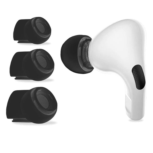 Zatyczki Tech-Protect do Apple AirPods Pro Series, Rozmiar S / M / L, Czarne