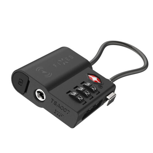 Fixed SmartTag Travel dla serii iOS, Czarny