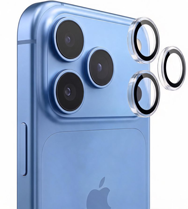 Folia ochronna na tylną kamerę Tech-Protect CamRing Fit+ do Apple iPhone 18 Pro / 18 Pro Max, szkło hartowane, przezroczysta