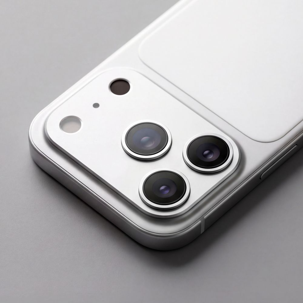 Folia ochronna na tylną kamerę Tech-Protect CamFull Fit+ do Apple iPhone 18 Pro, szkło hartowane, srebrne