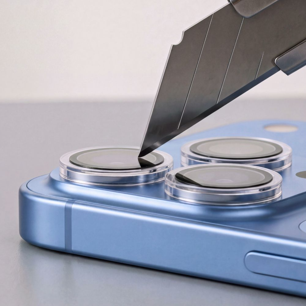 Folia ochronna na tylną kamerę Tech-Protect CamRing Fit+ do Apple iPhone 18 Pro / 18 Pro Max, szkło hartowane, przezroczysta
