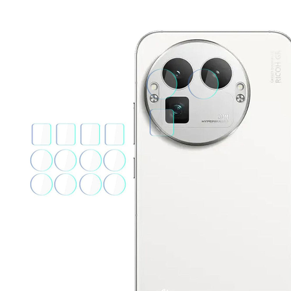 Folia ochronna do tylnego aparatu 3MK Protection dla Realme GT 8 Pro, Szkło Hartowane, Zestaw 4 sztuki, Przezroczysta