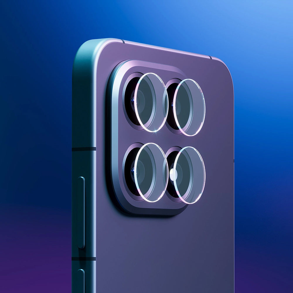 Folia ochronna do tylnego aparatu 3MK Protection dla Xiaomi Poco F8 Ultra, Szkło Hartowane, Zestaw 4 sztuki, Przezroczysta