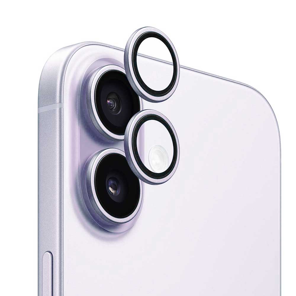 Folia ochronna na tylną kamerę Anank AR dla Apple iPhone 17, Hartowane szkło, Fioletowa