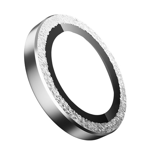 Folia ochronna na tylną kamerę Blueo Glitter Diamond Metal Frame dla Apple iPhone 17 Pro Max / 17 Pro, Hartowane szkło, Srebrna