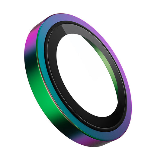 Blueo Metal Frame Back Camera Protection Film for Apple iPhone 17 Pro Max / 17 Pro, Tempered Glass, Multicolor