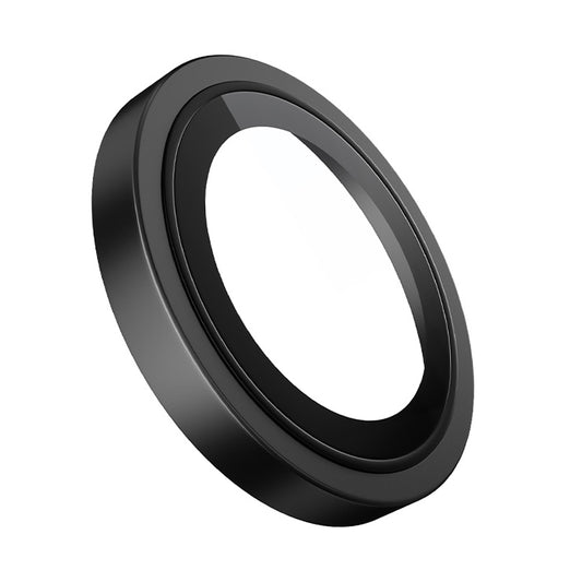 Folia ochronna Blueo Metal Frame na tylną kamerę do Apple iPhone 17, Hartowane szkło, Czarna