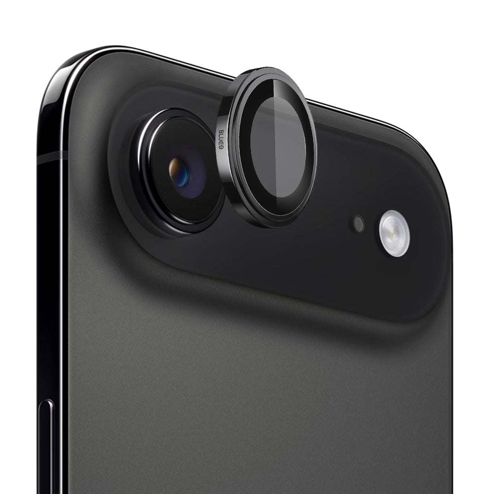 Folia ochronna Blueo Sapphire Crystal na tylną kamerę do Apple iPhone 17 Air, Hartowane szkło, Czarne