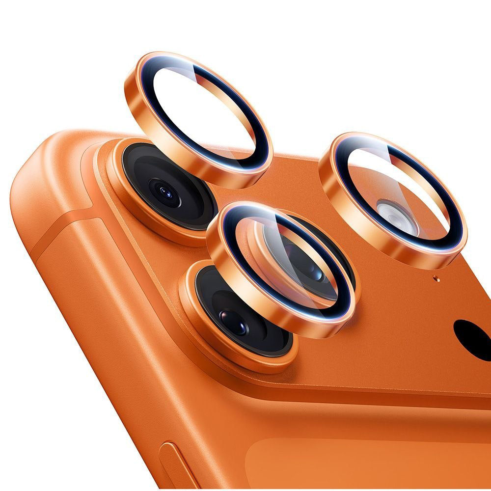 Back Camera Protection Film ESR Armorite for Apple iPhone 14 Pro, Tempered Glass, Orange