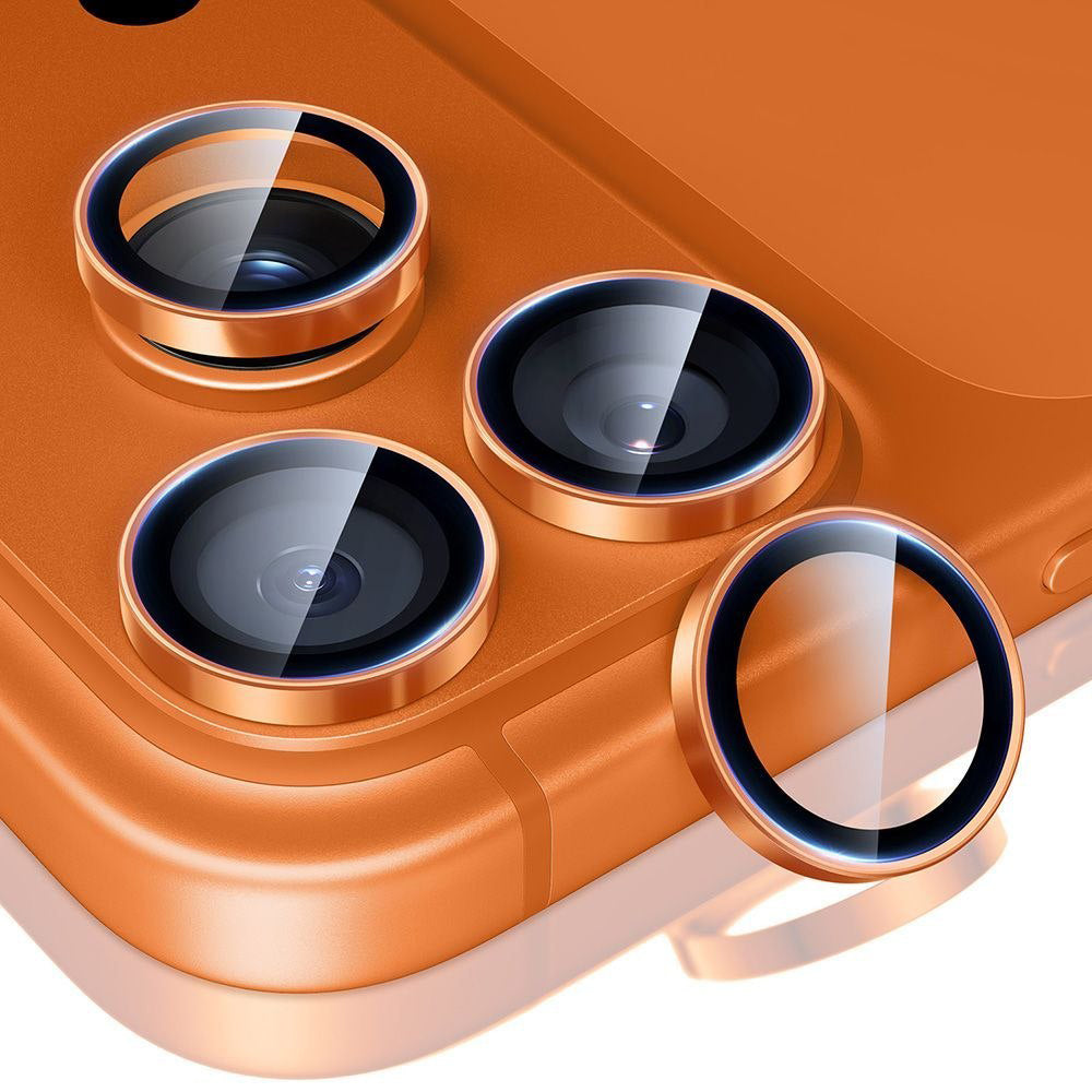 Back Camera Protection Film ESR Armorite for Apple iPhone 14 Pro, Tempered Glass, Orange