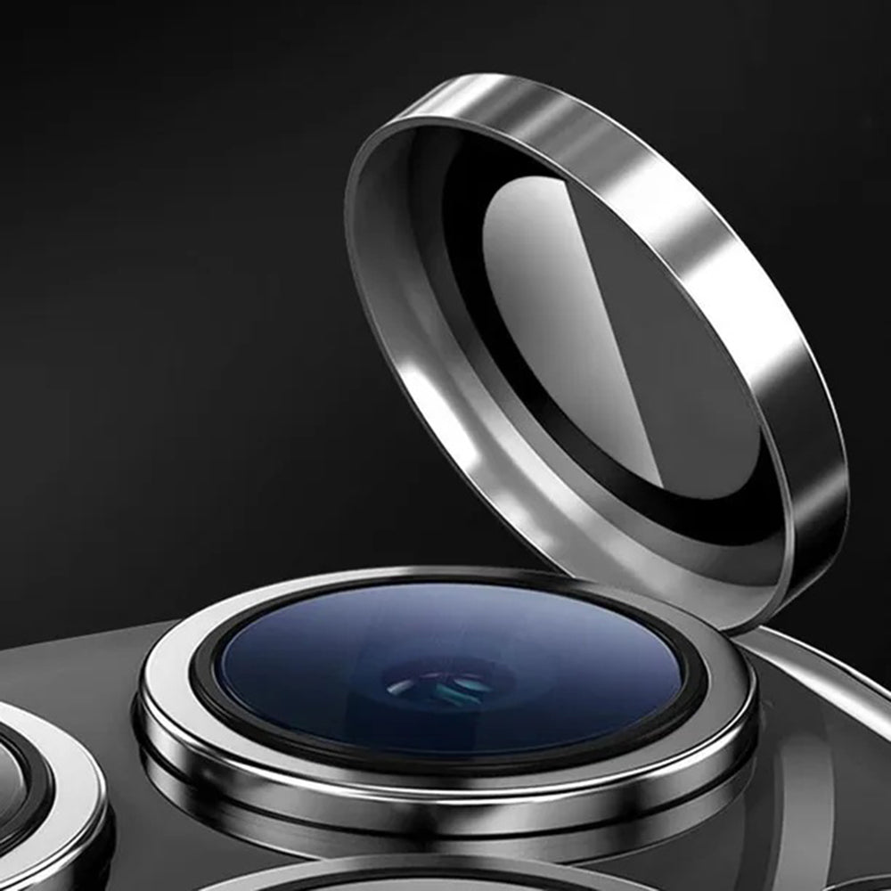 Folia ochronna na tylną kamerę Lito S+ do Apple iPhone 14, szkło hartowane, srebrne