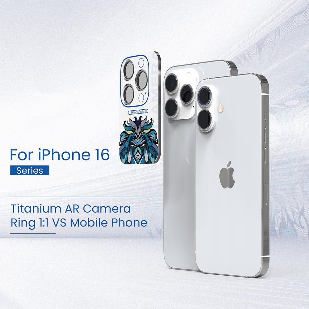 Folia ochronna na tylną kamerę Lito S+ do Apple iPhone 16 Pro Max / 16 Pro, szkło hartowane, czarne