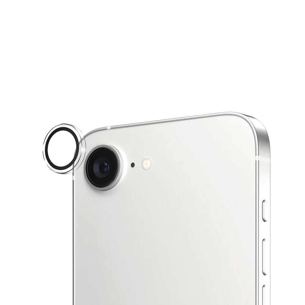 Folia ochronna na tylną kamerę PanzerGlass Hoops dla Apple iPhone 17e / 16e, Hartowane szkło, Przezroczysta