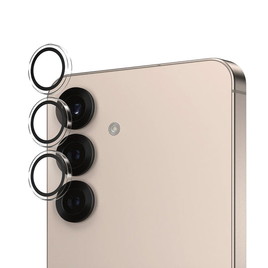 PanzerGlass Hoops Back Camera Protector for Samsung Galaxy S25 S931, Tempered Glass, Transparent