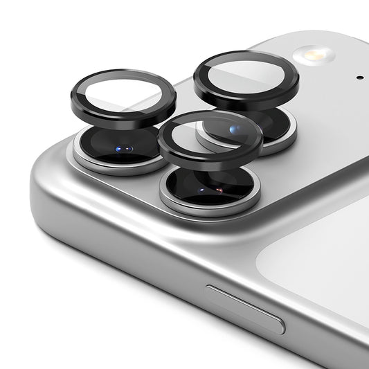 Folia ochronna na tylną kamerę Ringke dla Apple iPhone 17 Pro Max / 17 Pro, Hartowane szkło, Czarna