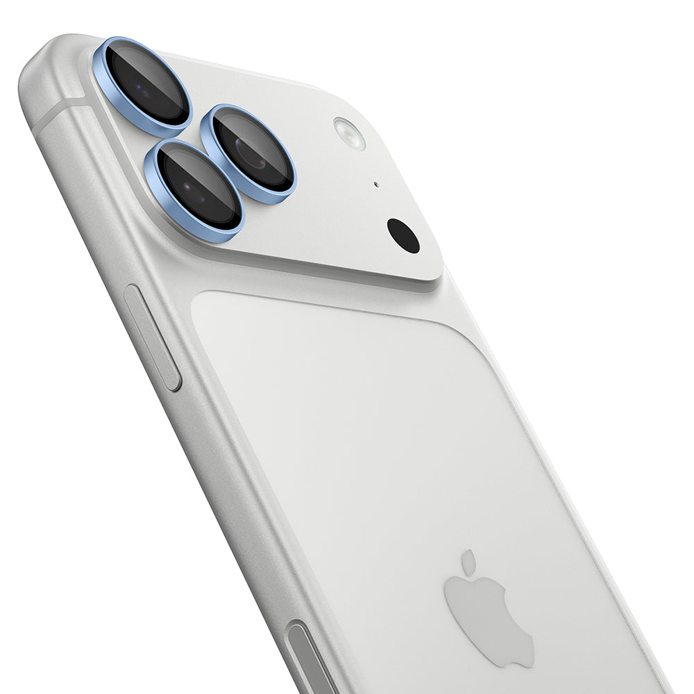 Folia ochronna na tylną kamerę Spigen GlastR EZ FIT Optik Pro do Apple iPhone 18 Pro / 18 Pro Max, szkło hartowane, zestaw 2 sztuki, niebieski AGL12045