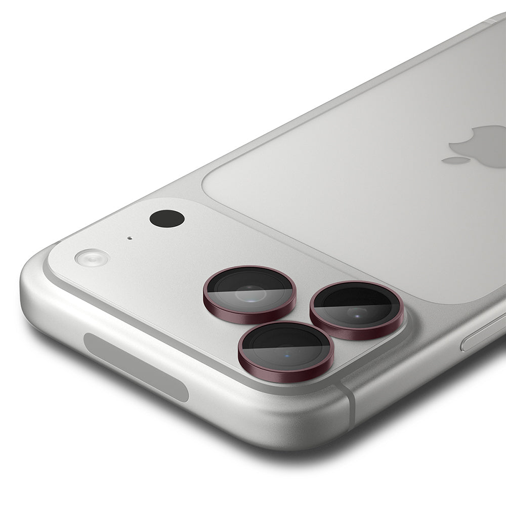 Folia ochronna na tylną kamerę Spigen GlastR EZ FIT Optik Pro do Apple iPhone 18 Pro / 18 Pro Max, szkło hartowane, zestaw 2 sztuki, bordowa