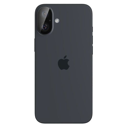 Folia ochronna na tylną kamerę Spigen GlastR Optik dla Apple iPhone 16 Plus / 16, Hartowane szkło, Zestaw 2 sztuki, Czarna AGL07922