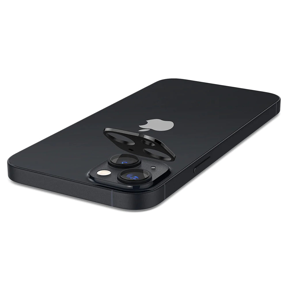 Folia ochronna na tylną kamerę Techsuit do Apple iPhone 14 Plus / 14, szkło hartowane, czarna