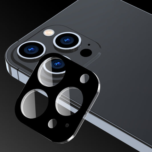 Folia ochronna na tylną kamerę Techsuit do Apple iPhone 15 Pro Max / 15 Pro, szkło hartowane, czarna
