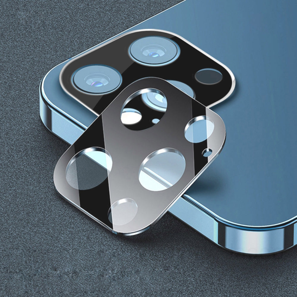 Techsuit Rear Camera Protective Film for Apple iPhone 17 Pro, Tempered Glass, Orange