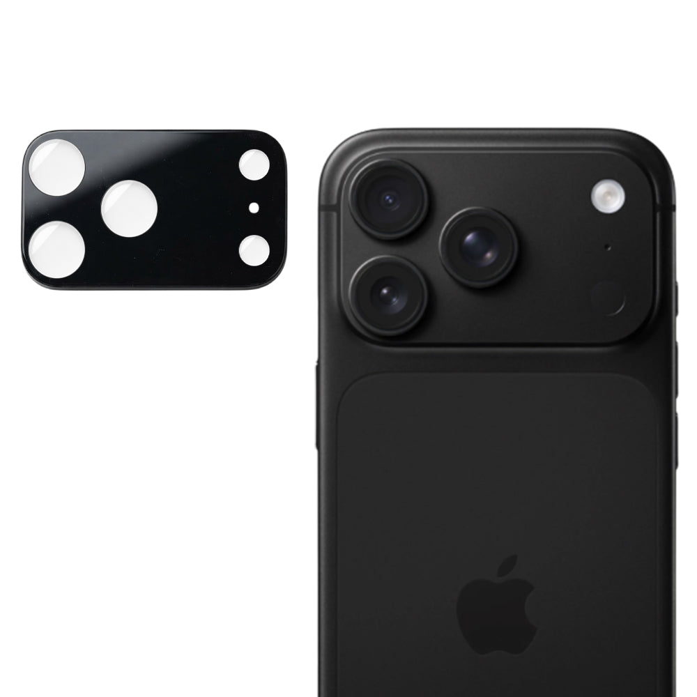 Folia ochronna na tylną kamerę Techsuit do Apple iPhone 18 Pro, szkło hartowane, czarna