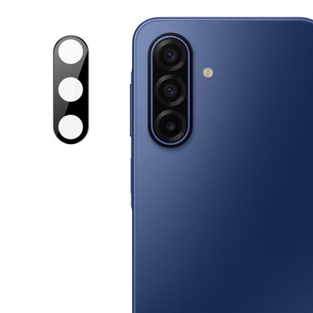 Folia ochronna na tylną kamerę Techsuit do Samsung Galaxy A17 4G / A17 5G, szkło hartowane, czarna