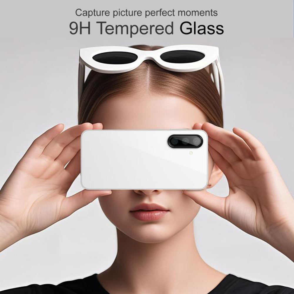 Folia ochronna na tylną kamerę Techsuit do Samsung Galaxy A17 4G / A17 5G, szkło hartowane, czarna