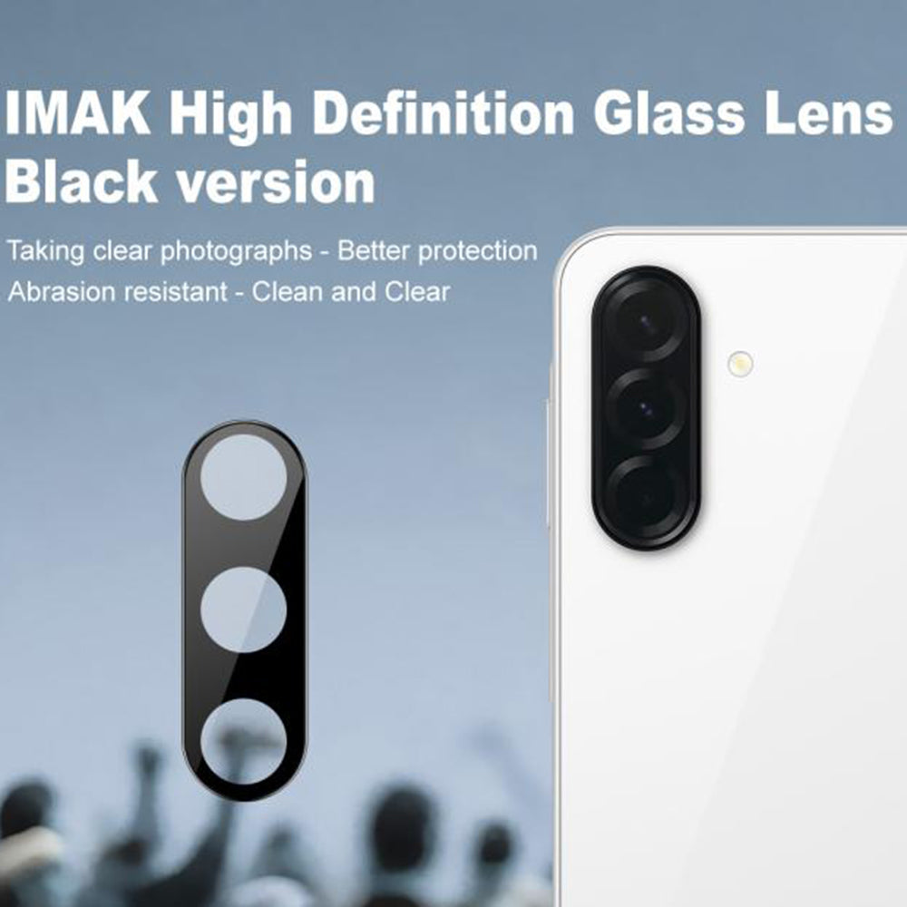 Folia ochronna na tylną kamerę Techsuit do Samsung Galaxy A17 4G / A17 5G, szkło hartowane, czarna
