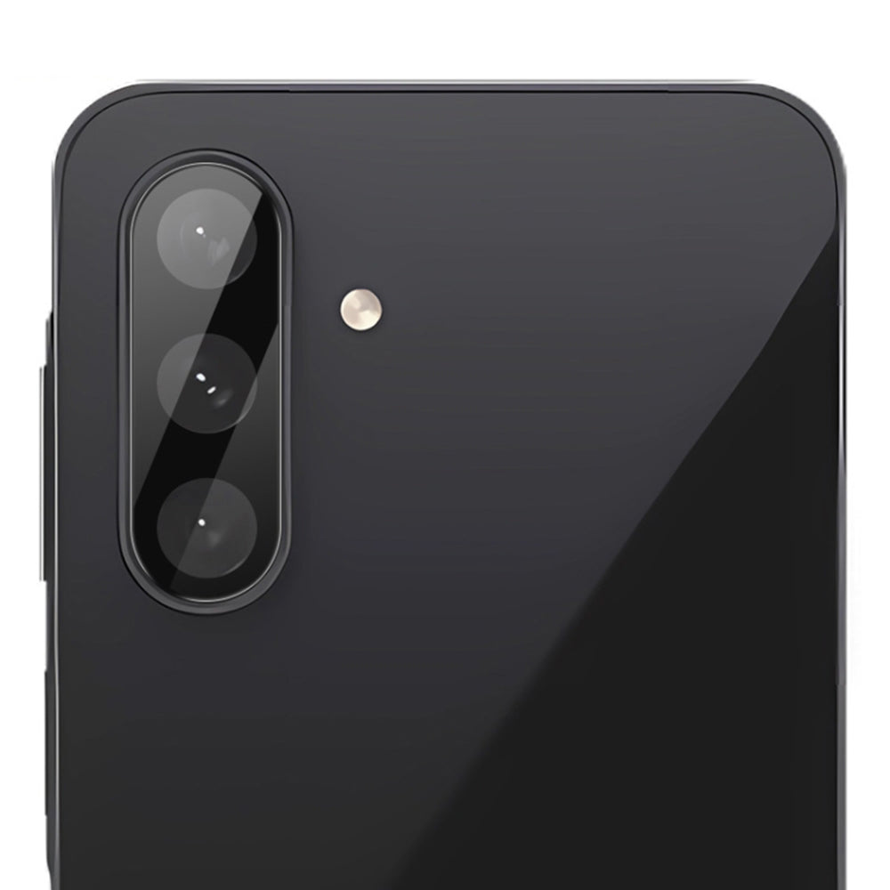 Folia ochronna na tylną kamerę Techsuit dla Samsung Galaxy A57 5G, Hartowane szkło, Czarna