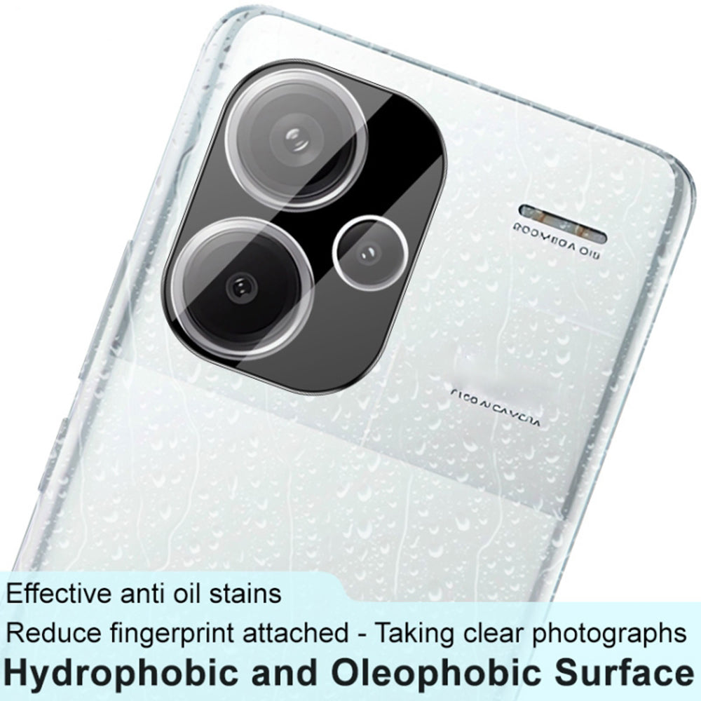 Folia ochronna na tylną kamerę Techsuit do Xiaomi Redmi Note 13 Pro+, szkło hartowane, czarna